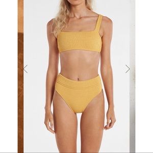 NWT Zulu and zephyr sundowner bralette bikini
